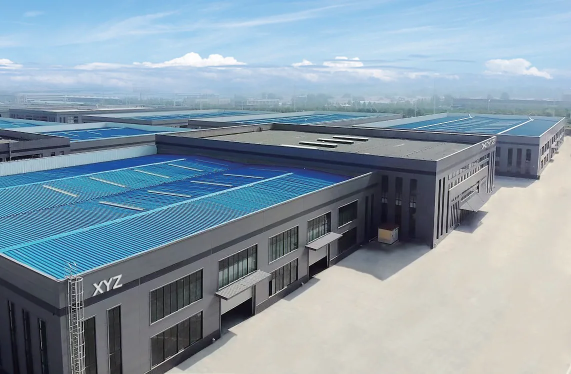 Exterior of the aluminium production facility
